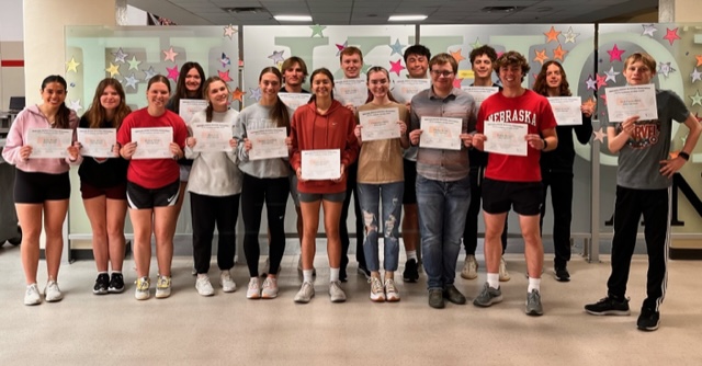 EHS_Activity's tweet photo. Congratulations to the following Elkhorn High students for their selection for the Spring Academic All-State Awards! #AntlersUp 
https://t.co/t33b76JByk https://t.co/OkYz86pYfg