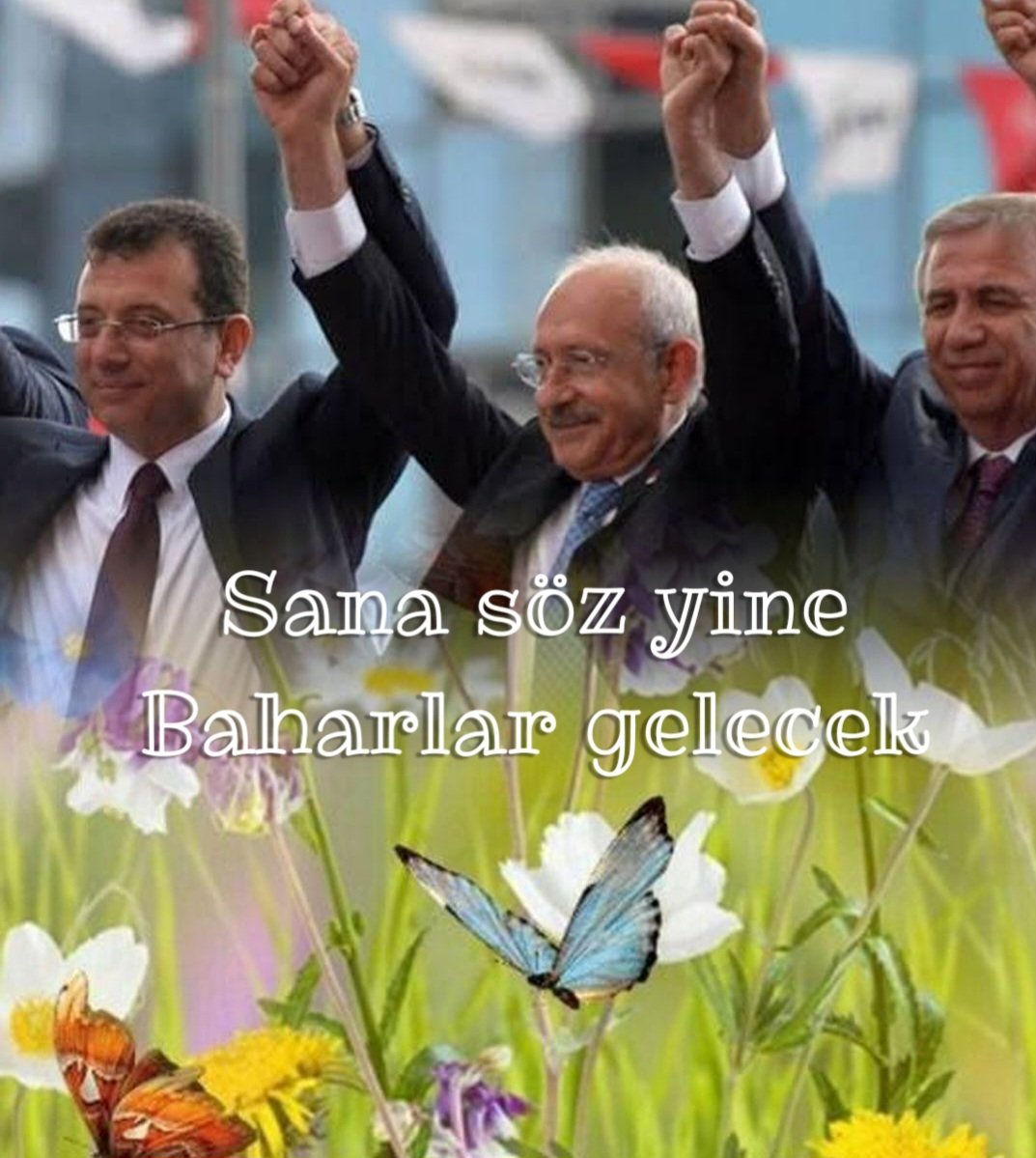 Bütün insaliga bahar gelecek hak hukuk adalet inşaallah