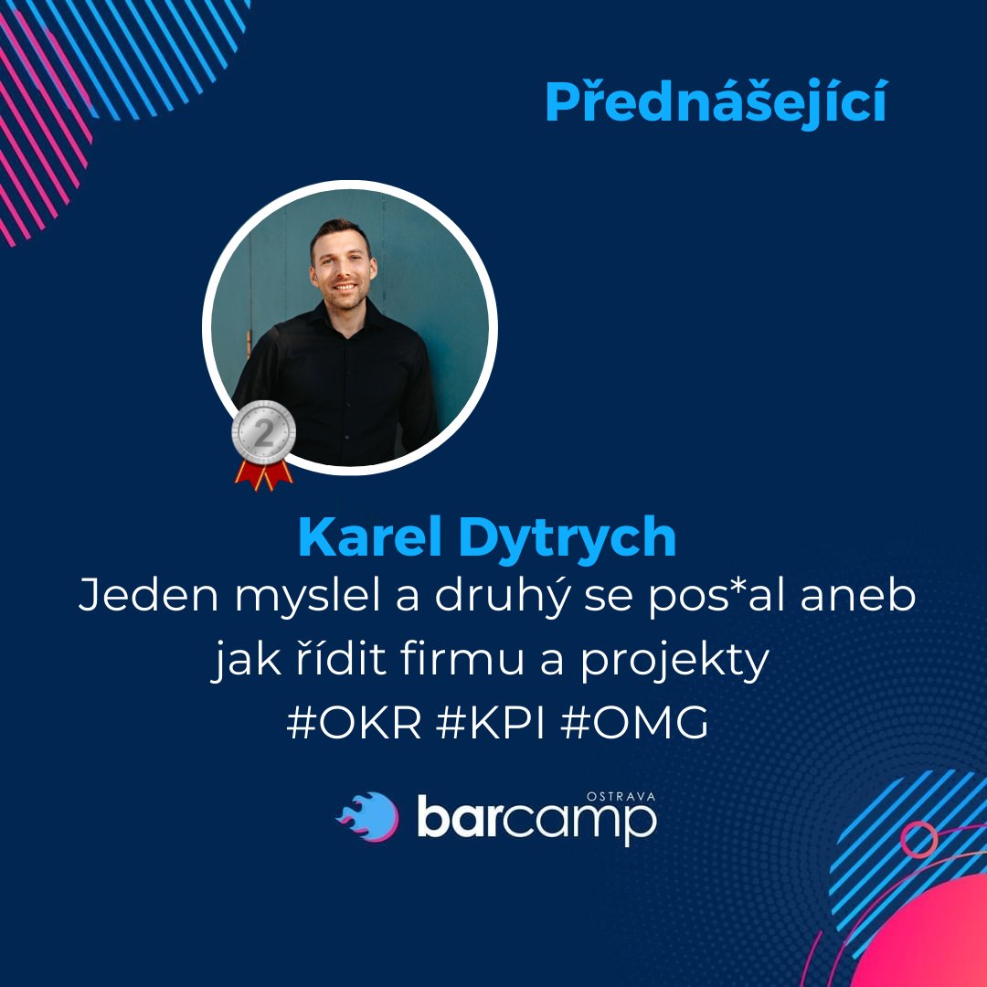 Na 🥈 místě v hlasování o přednáškách skončil <a href="/KarelDytrych/">Karel Dytrych</a>, který vám na případu interní případovky @freelocz v NOTINO horním sále ukáže, jak dobrá #komunikace, pořádek ve věcech a nastavené procesy posouvají projekty dopředu ↗️