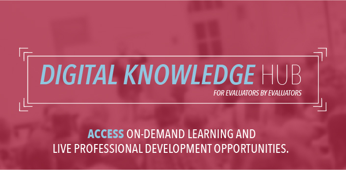 aeaweb's tweet photo. Are you looking to enhance your professional development in the field of evaluation? Don't miss the opportunity to expand your skills and knowledge with the easy-to-use Digital Knowledge Hub. https://t.co/9Tc6yWlE01 #ProfessionalDevelopment #DigitalKnowledgeHub #Evaluation #AEA https://t.co/qtRi74MqFm