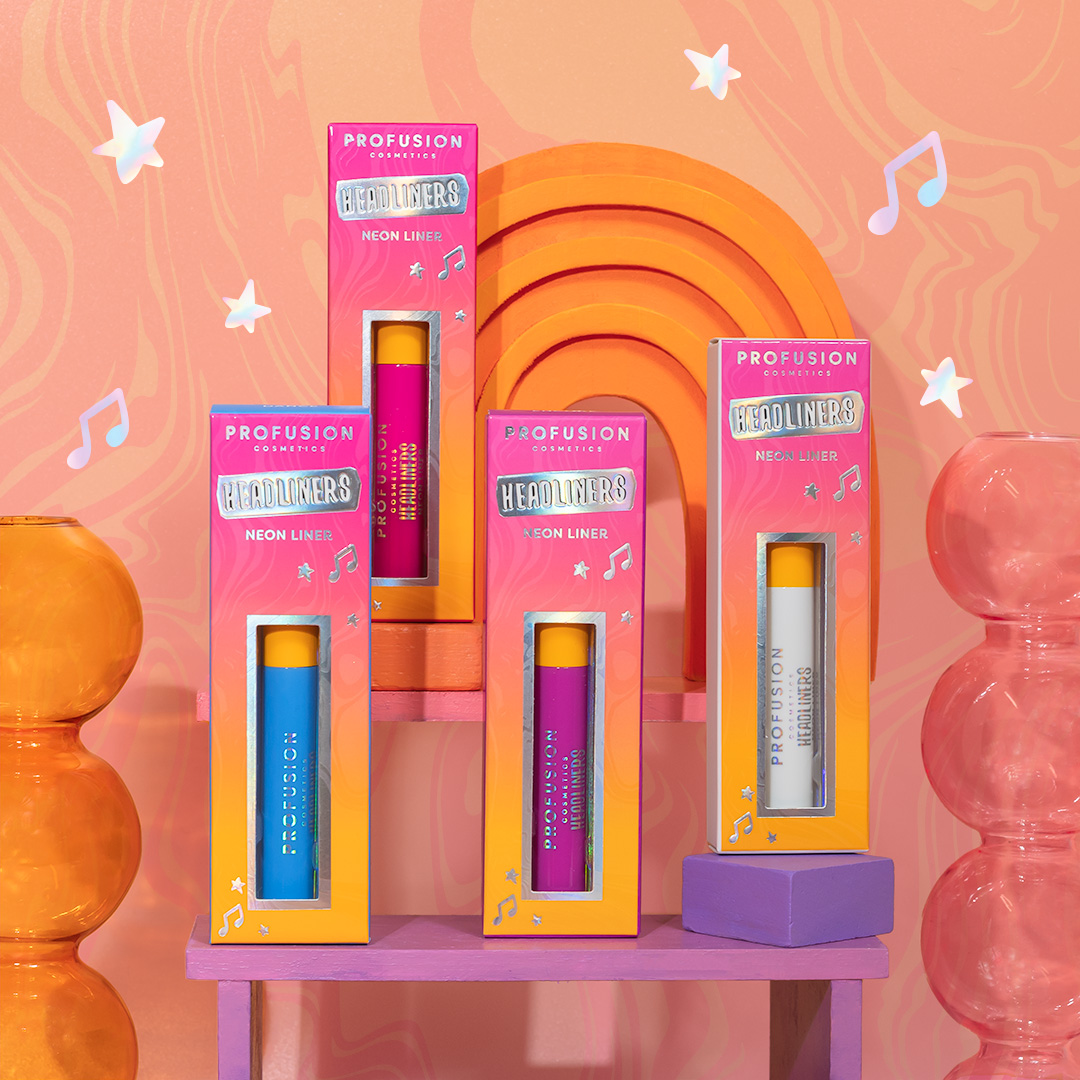ProfusionCo's tweet photo. Meet our Neon Head(liners): 
🩷 Chant 
💜 Encore 
💙 Dance 
🤍 Solo 

Head to @walmart to meet them all!🛍️

___________________
#profusion #profusionfestival #neoneyeliners #graphiceyeliner #graphicliner #neonmakeup #colorfulmakeup #newinmakeup https://t.co/nQrUGrcUb8