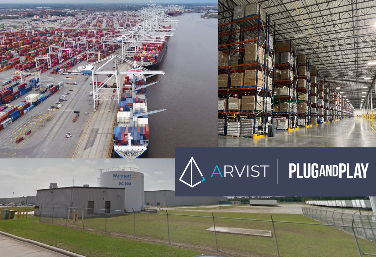 Arvist (@arvistai) on Twitter photo We are proud to announce that we are now part of the <a href="/PlugandPlayTC/">Plug and Play Tech Center</a>'s Supply Chain Accelerator!
As part of the program, our founder <a href="/nilayparikh13/">Nilay Parikh</a> had a chance to visit some exciting facilities like the Port of Savannah, a 2.1 M Sq ft Walmart Distribution Center & more! We are proud to announce that we are now part of the <a href="/PlugandPlayTC/">Plug and Play Tech Center</a>'s Supply Chain Accelerator!
As part of the program, our founder <a href="/nilayparikh13/">Nilay Parikh</a> had a chance to visit some exciting facilities like the Port of Savannah, a 2.1 M Sq ft Walmart Distribution Center & more!