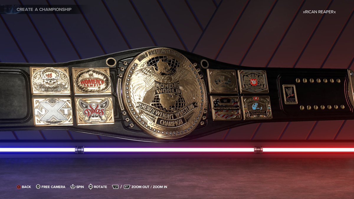 xRICANREAPERx's tweet photo. Please Like, Comment & Share
#RicanReaperGaming #RRG
Just made and uploaded all 18 championship belts I recently created. If interested use the tag RICANREAPER
@WWE @WWEgames
#WWE2K23 #WWE #Championship #Canada #ECW #WCW #CommunityCreation #XboxUpload #Xbox https://t.co/VfujZ5PcBX