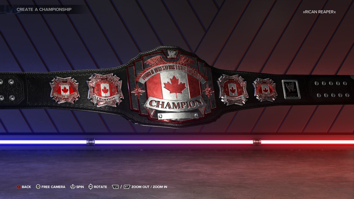 xRICANREAPERx's tweet photo. Please Like, Comment & Share
#RicanReaperGaming #RRG
Just made and uploaded all 18 championship belts I recently created. If interested use the tag RICANREAPER
@WWE @WWEgames
#WWE2K23 #WWE #Championship #Canada #ECW #WCW #CommunityCreation #XboxUpload #Xbox https://t.co/VfujZ5PcBX