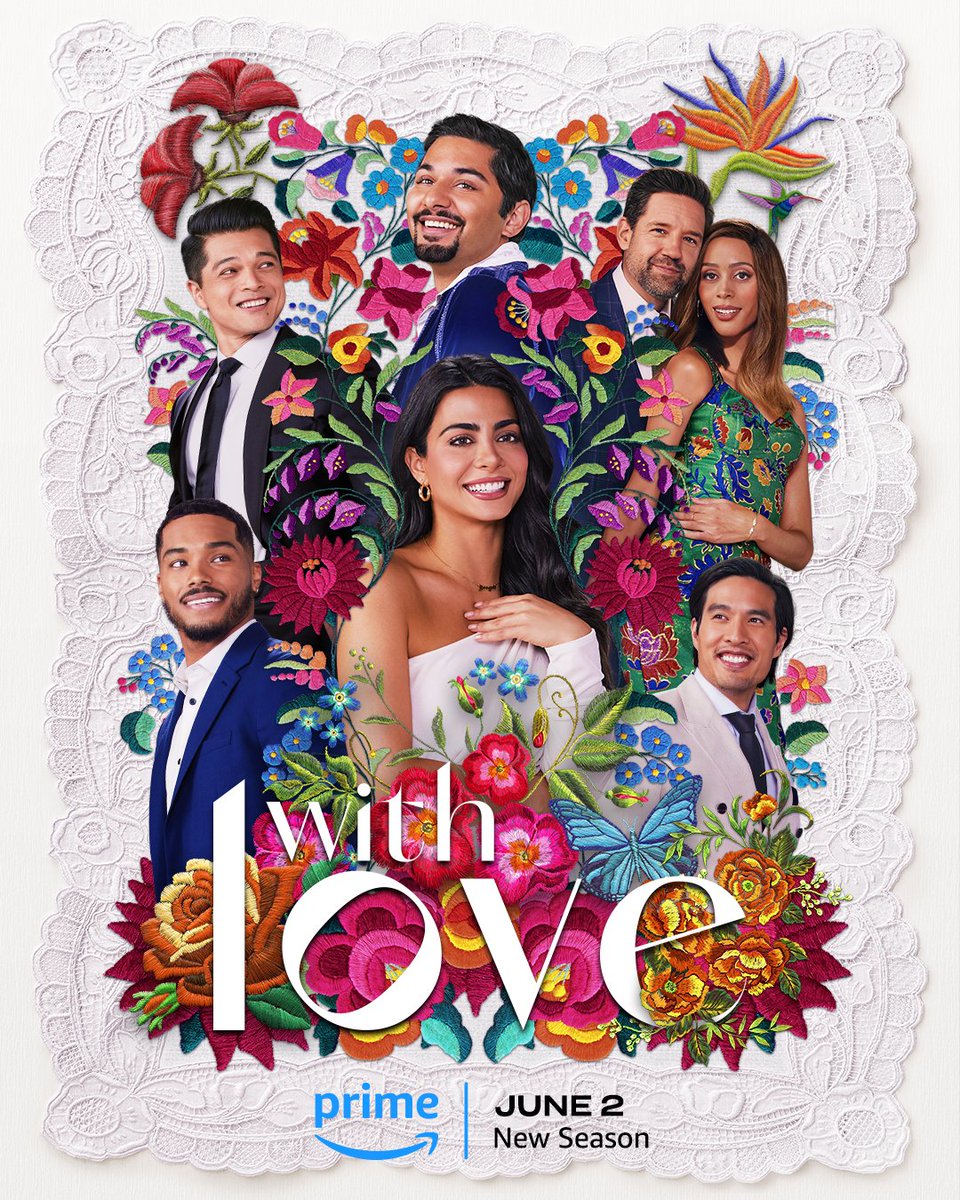 Celebrate life with love. ❤️ Season 2 of #WithLoveTV premieres June 2 on @PrimeVideo.