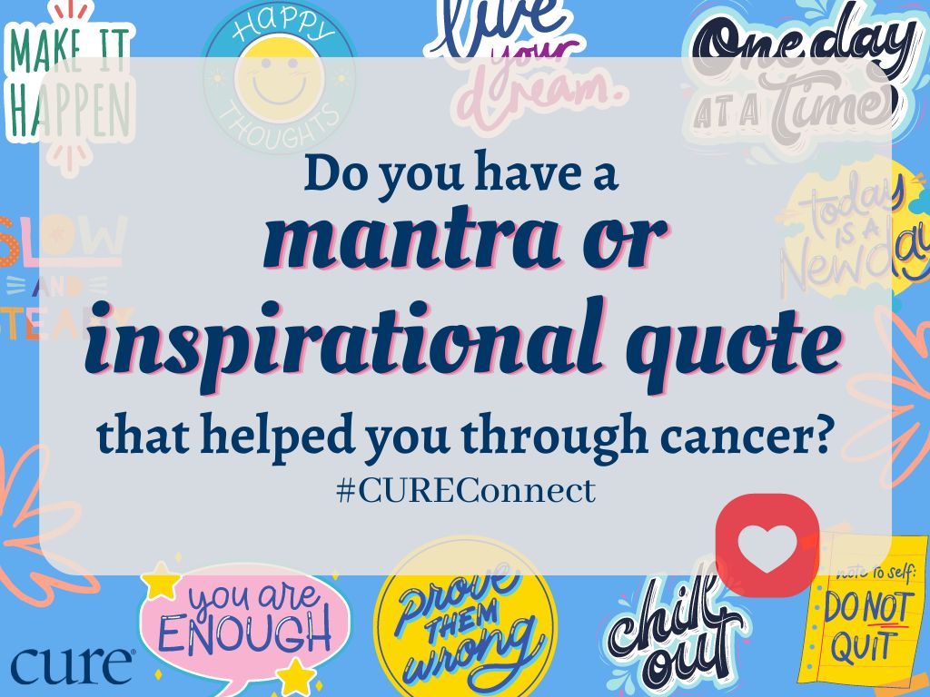 cure_today's tweet photo. “Strength is what we gain from the madness we survive,” is one patient’s cancer mantra. Read more from a recent #CUREConnect https://t.co/NT1t7sr6Gk https://t.co/teiE9wXZaa