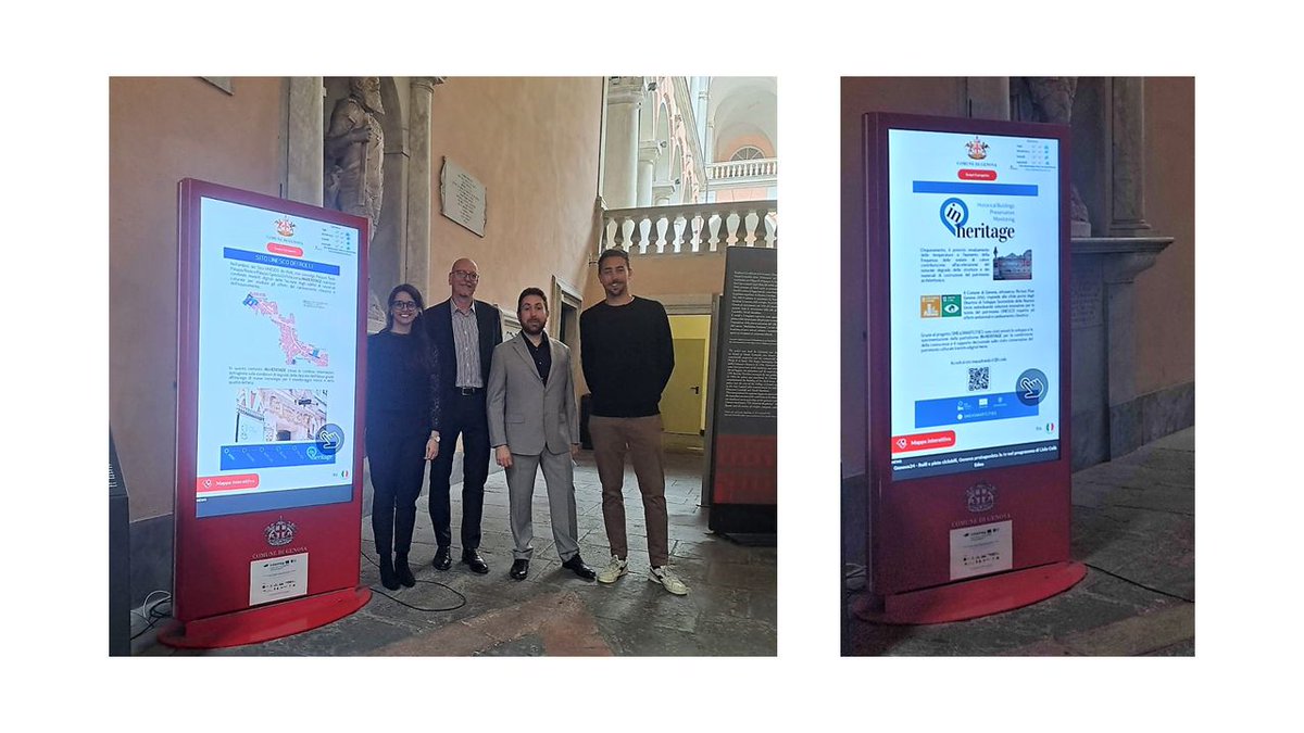 artys_it's tweet photo. La piattaforma IN-HERITAGE, presentata a Palazzo Tursi a Genova in occasione dei #RolliDays, accolta con grande entusiasmo 
#rollidays #heritage #innovation #smartcities https://t.co/PgEzFjsxRG