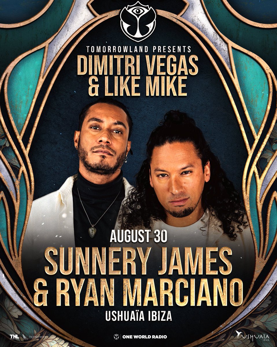 We’ll be joining our brothers @dimitrivegas & @likemike at Ushuaïa Ibiza! Make sure to come through! ☀️ @tomorrowland