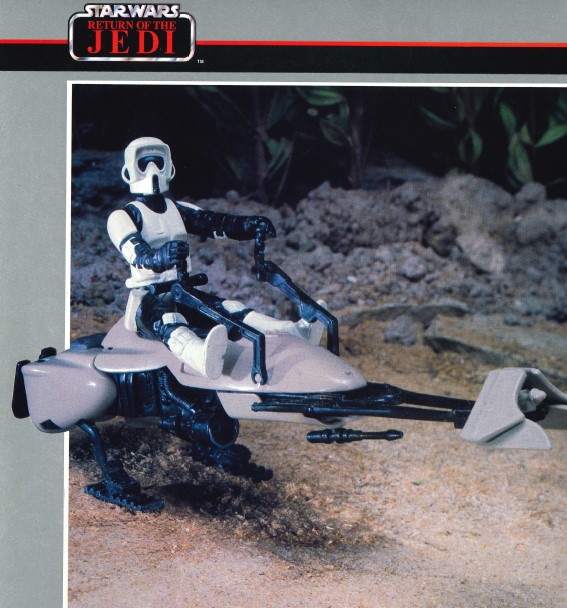 hagleymuseum's tweet photo. Have these toys, you must. In 1984, Kenner produced a series of Return of the Jedi toys and action figures featured in a trade catalog at the @Hagley_Library. Do you recognize any from your collection?
#Maythe4th #StarWarsDay #Maythe4thBeWithYou #archives #toys #80s
@Hasbro https://t.co/aMtpOPydgB
