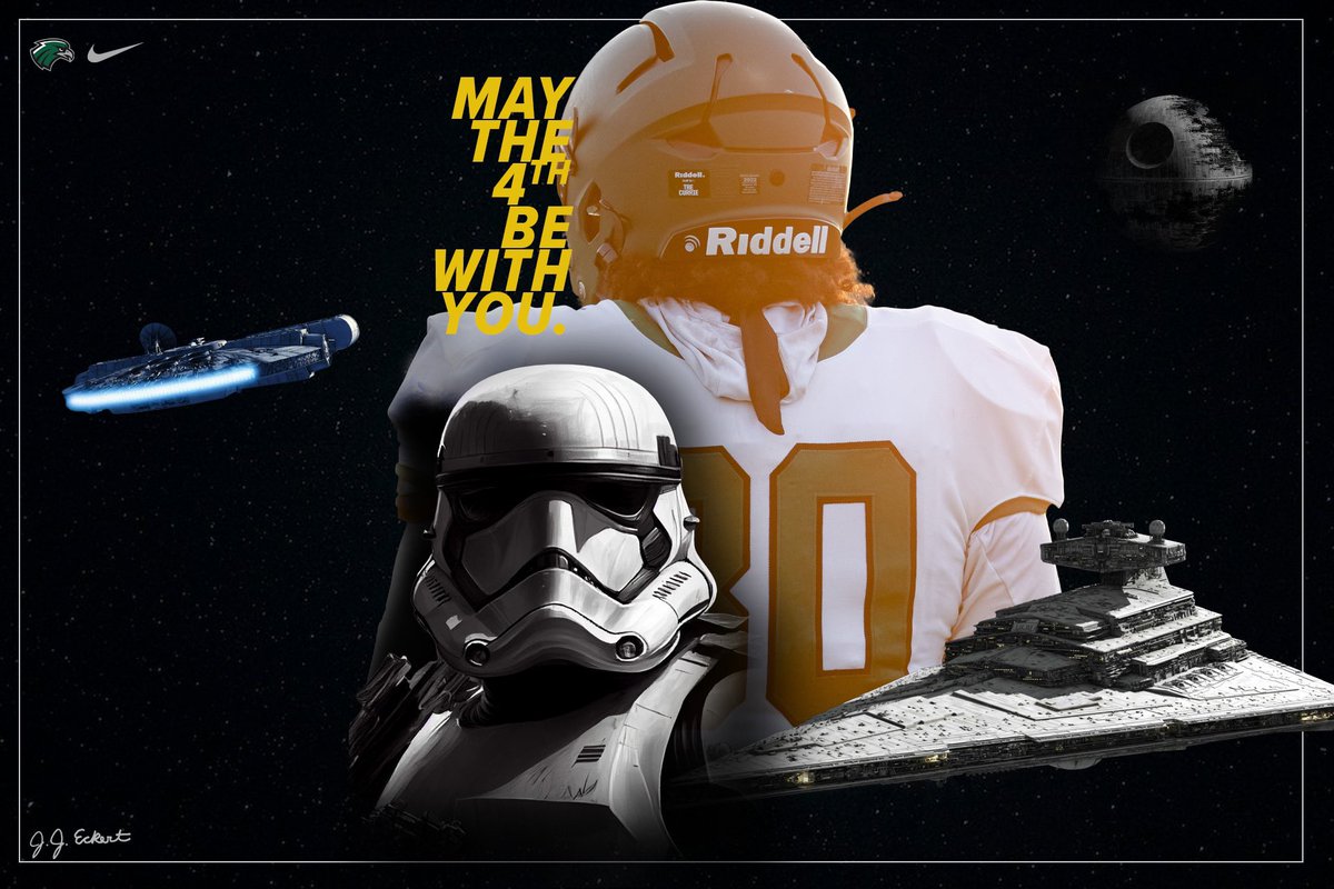 “Difficult to see, always in motion is the future.” 

#May4thBeWithYou