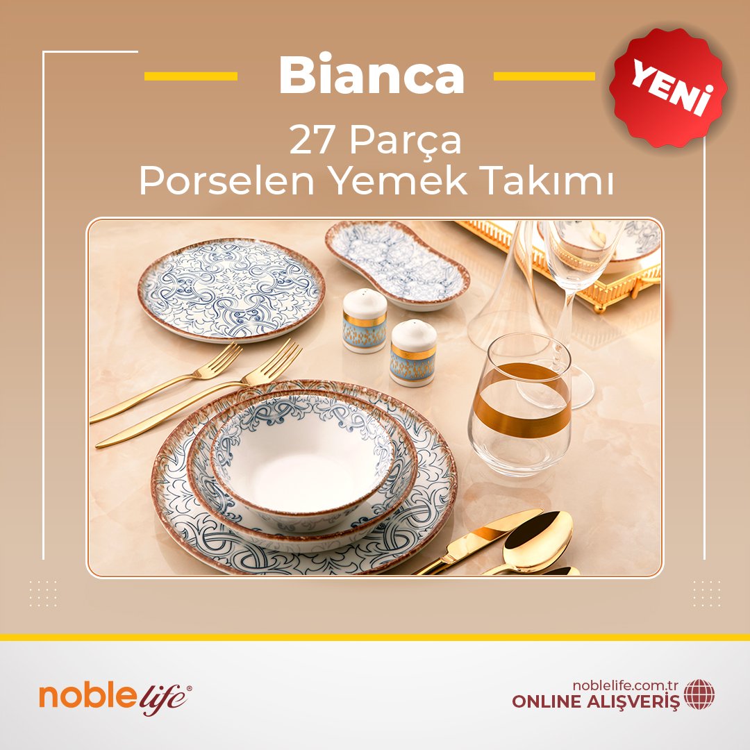 noblelife34's tweet photo. Estetiği detaylarda arayanlar için bianca yemek setimiz, ikramlarınızın vazgeçilmezi olacak…
 #noblelife #mutfak #YaşamınızdakiAsalet #keşfet #porselen #aile #perşembe #Porselenyemektakimi https://t.co/wGJwf9IQCF https://t.co/IcClSSTh4l