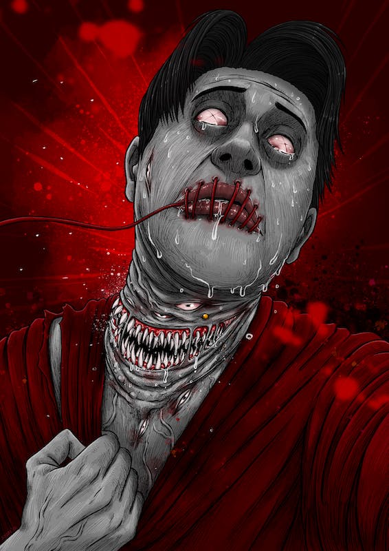 My most dark arts minted on KO.
These are the pieces that still available.
1/1 &amp; editions.
Link in comment ⬇️