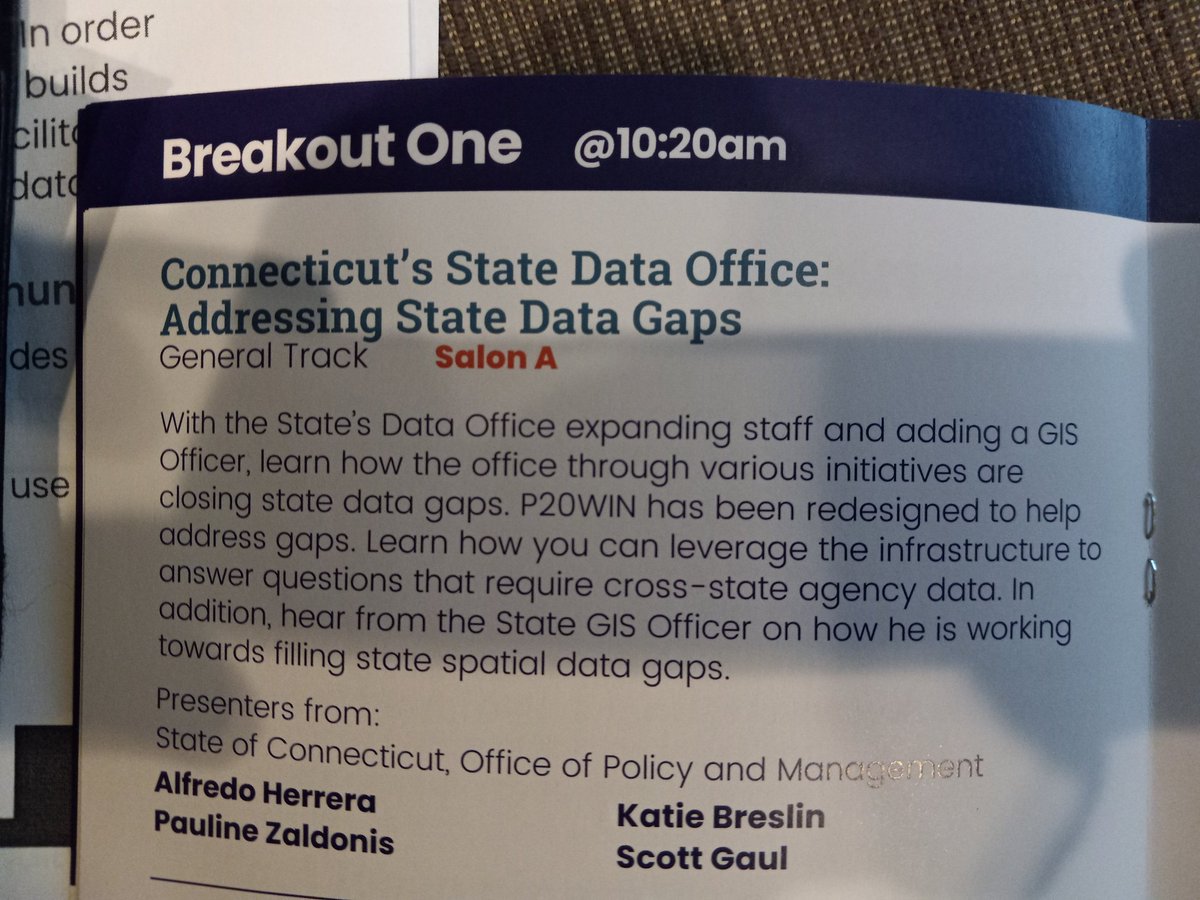 sbc111's tweet image. At #CTDataConf Breakout Session on Addressing Data Gaps. Hosted by @CTOpenData.
With Scott Gaul CT State Chief Data Officer #CDO @ConnecticutData