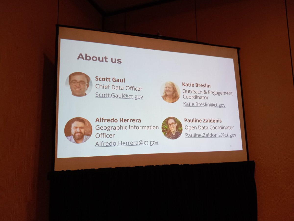 sbc111's tweet image. At #CTDataConf Breakout Session on Addressing Data Gaps. Hosted by @CTOpenData.
With Scott Gaul CT State Chief Data Officer #CDO @ConnecticutData