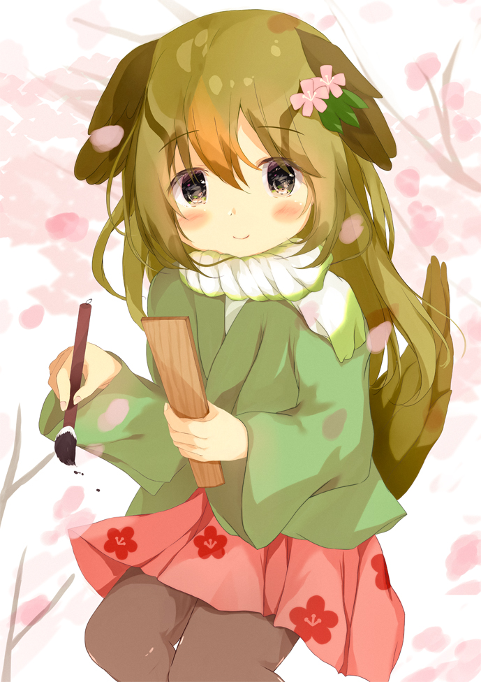 natsu_minazuki's tweet photo. ウグイスちゃん🌸
＃けものフレンズ https://t.co/8Fpe6d1ylH