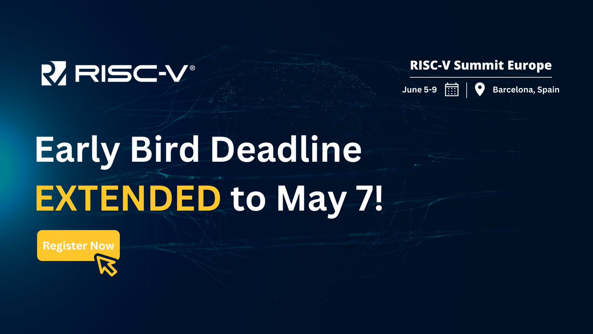 RISC-V International tweet media