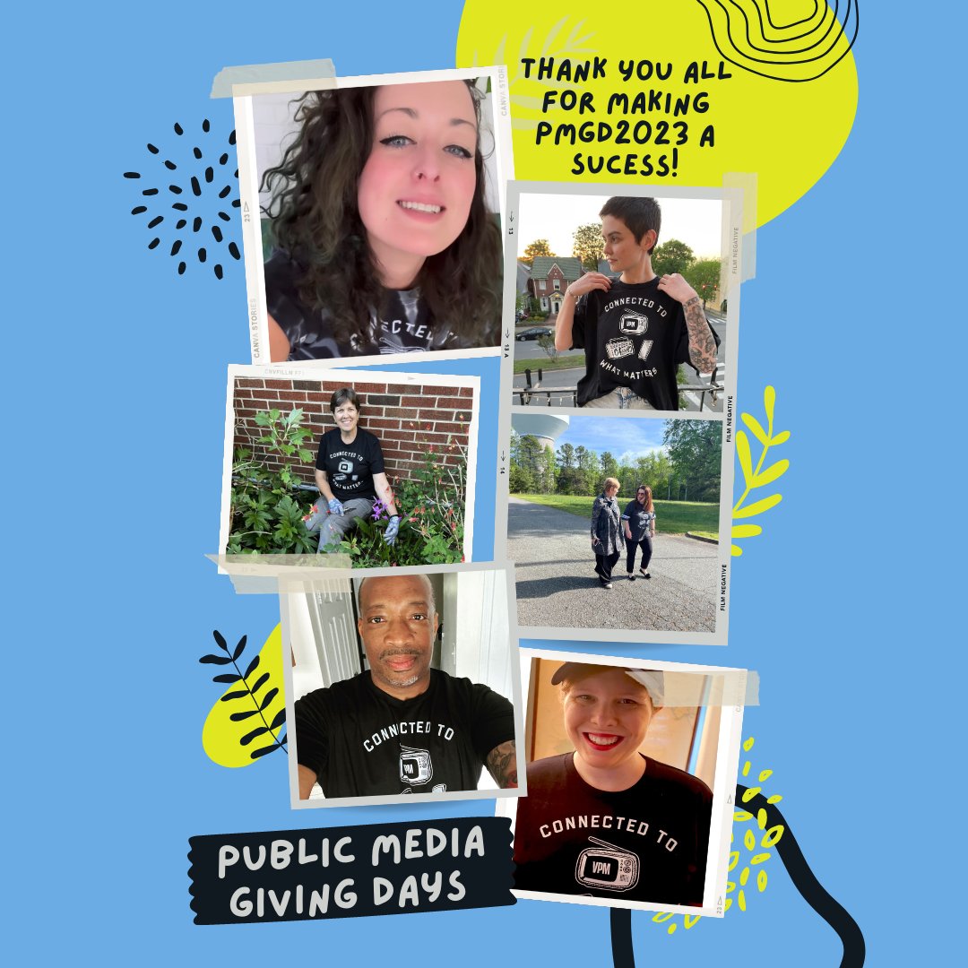 myVPM's tweet photo. Thank you to all who helped support VPM this Public Media Giving Days. Your contributions help us to continue creating content that speaks to our communities and keep you connected to what matters! #myvpm #PMGD2023 https://t.co/IgfD6JOdag