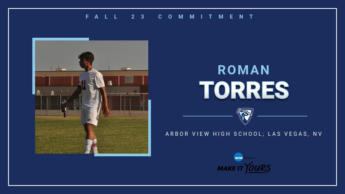 Signing number 2 for the day!

Roman joins us all the way from Las Vegas to start his college soccer career!

#peacocksoccer