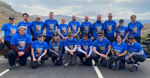 In 40 hours time 30 RAJA team members will be climbing Snowdon in memory of our friend and colleague Andy who lost his battle with cancer a couple of years ago. We're raising money for the Garden House Hospice, where he spent his last days bit.ly/3V2yKBZ

#SnowdonClimb