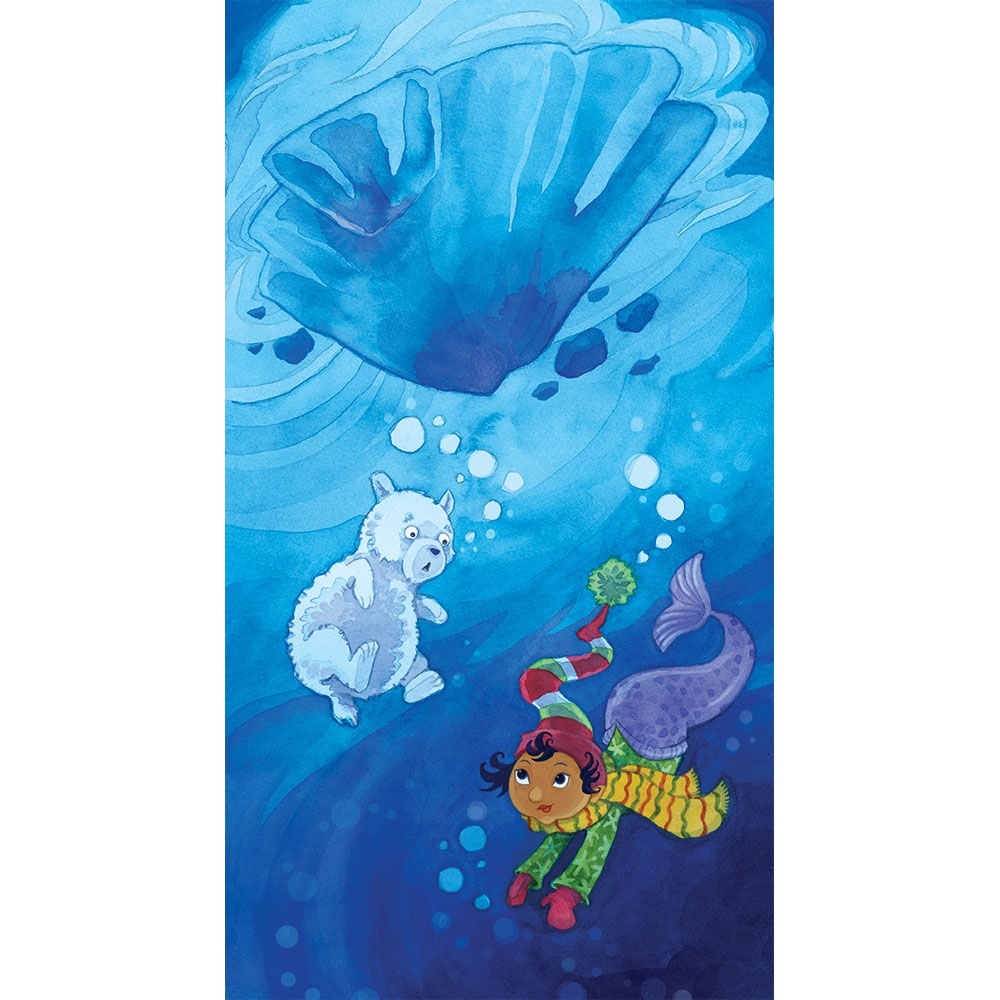 maryuhles's tweet photo. Arctic mermaid just in time for #kidlitartpostcard and #mermay
I'm a children's book illustrator rep'd by @tracymarchini 
https://t.co/8vdnPbHXRW
Insta: @maryreavesuhles

#kidlitart
#illustrator #childrensbooks #picturebook https://t.co/VbrC4gCcGQ
