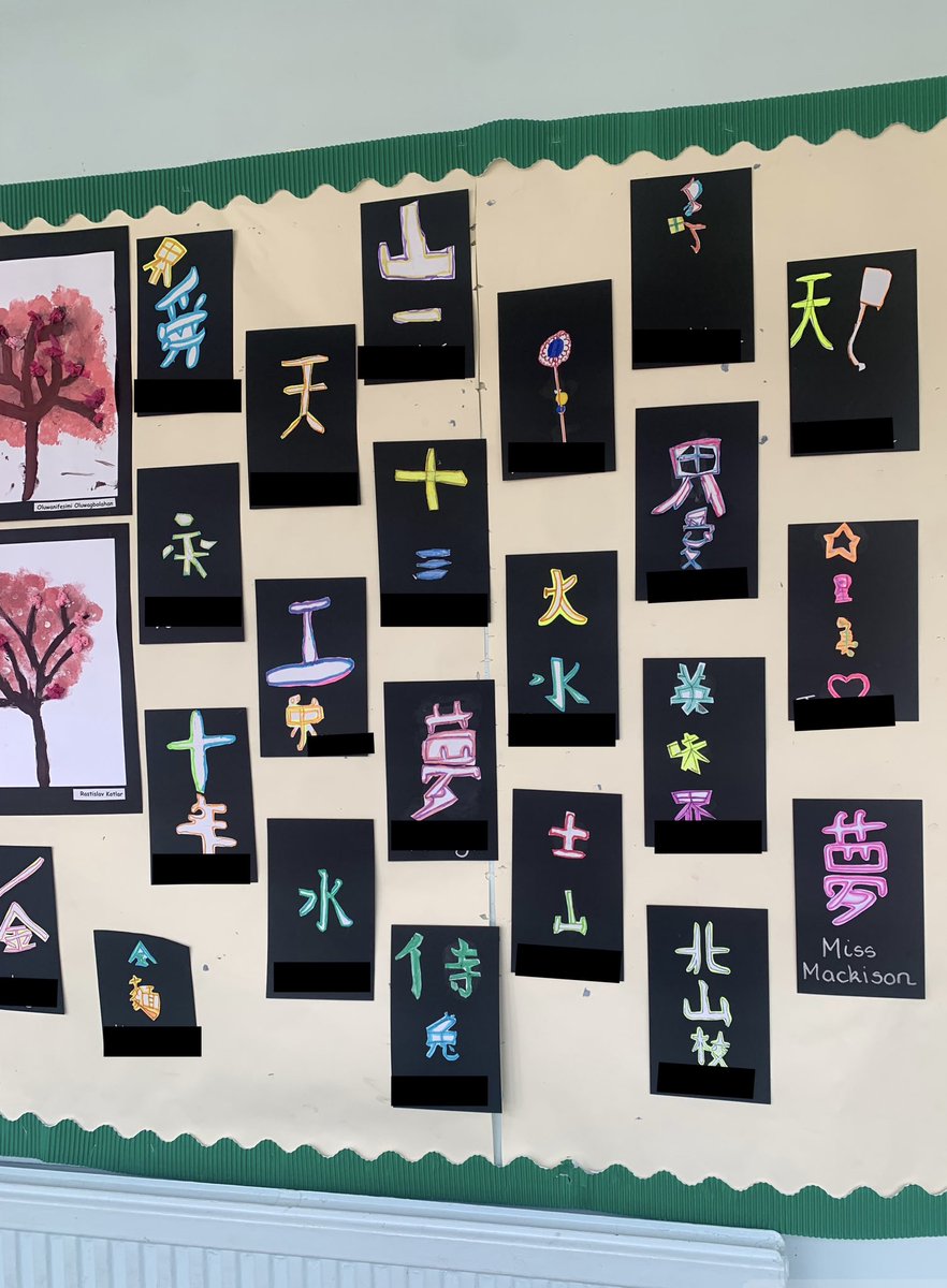 missmackison's tweet photo. Did you know Tokyo has the most neon lights of any place in the World?💡

Primary 6 have been researching Tokyo and the famous neon signs that cover Tokyo’s busy streets! We even made our own using Kanji! Of course I also had a go ✨ https://t.co/62gbCJS3eK