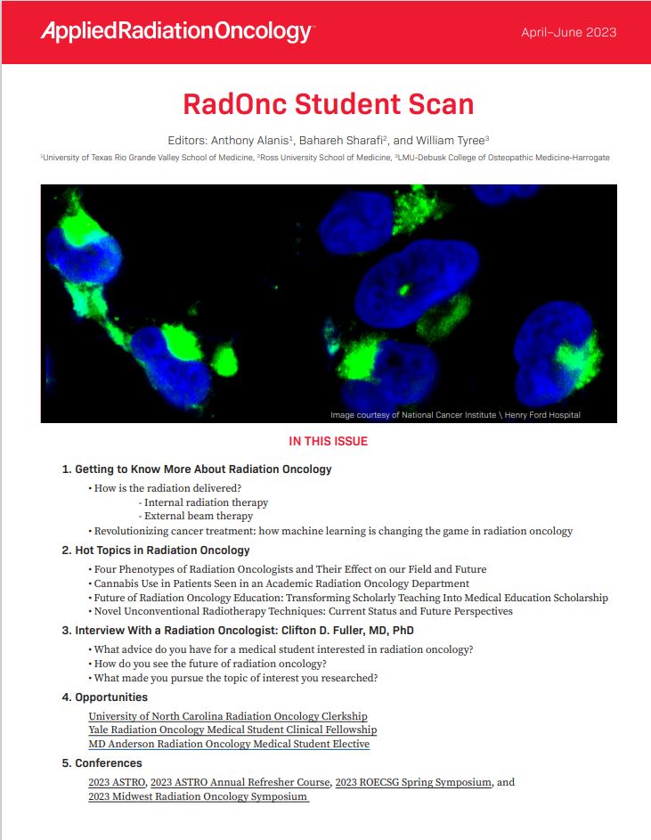Applied_RadOnc's tweet photo. Welcome to the 2nd edition of our Student Scan enewsletter, created and edited by ARO Future Content Student Committee members @AnthonyAlanis01, @bajawithablast, and @William_Tyree13 More ⏩https://t.co/5lo4vl4VFy
#medicalstudent #futureradoncres #radonc https://t.co/RlzwLdU0Xs