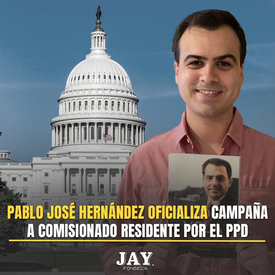 jayfonsecapr's tweet photo. A SEGUIR LOS PASOS DE SU ABUELO EN LA POLÍTICA-Atrás quedó el comité de exploración de la candidatura, esta mañana el nieto del exgobernador Rafael Hernández Colón presentó al equipo de trabajo que lo ayudará a recuperar la comisaría residente. “¡Vamos a Washington a ponerle fin a 20 años de comisionados del PNP que anteponen su obsesión con el estatus al desarrollo y bienestar económico de Puerto Rico!”, proclamó como su grito de lucha. ¿Votarías por Pablo José?
https://t.co/EriF9VjBZi