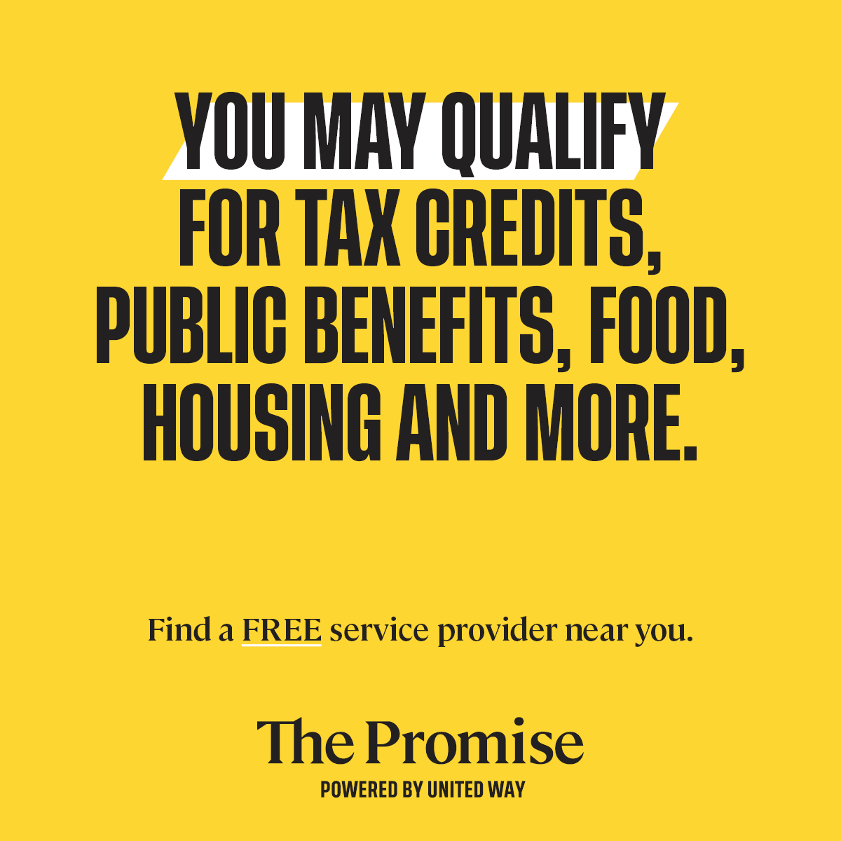 #ThePromisePHL community partners stand ready to make sure you receive services and support to help you increase your income and offset costs.

Get started with free services today > bit.ly/3GkxF33