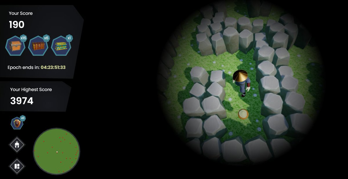 Epoch 7 is now live!!!

maze.wonder.game 

In this epoch, you will be able to see the shiny new items in the minimap itself! Go forth and claim them all!!