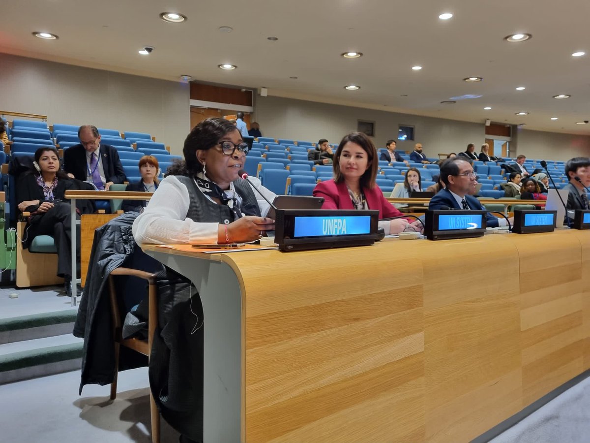 At the Breaking Down Barriers session at the UN Forum on Science, Tech & Innovation @UNFPA DED @dienekeita highlights how sectors are working together to ensure women are part of developing solutions that address their needs. #Equity2030  #EqualOpportunities #STIForum