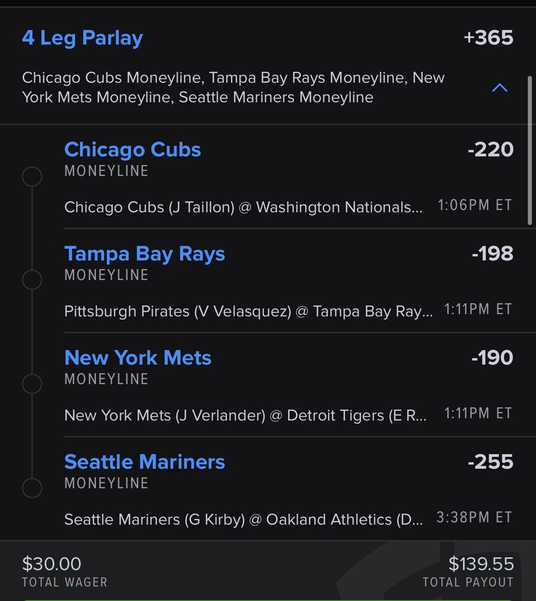 Another day, another banger:
All plays posted: discord.gg/FRMuGhkN
Free play posted for .3U 🤑🤑

#GamblingTwitter #SportsGambling #sportsbettingpicks #bettingtwitter #LGM #MLB #DirtyWater #RaysUp #STLfly #ThisIsMyCrew #MakeItMiami