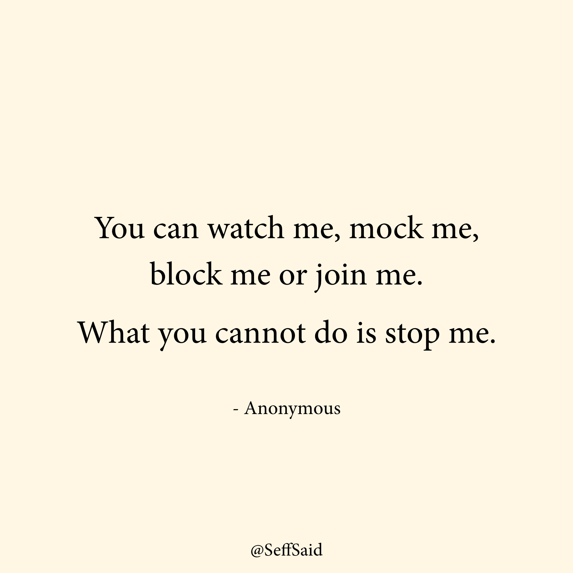 Keep Watching Me Quotes