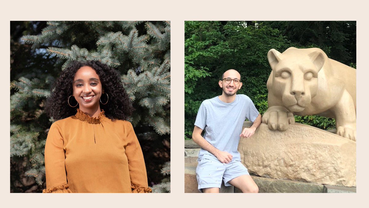bridgepennstate's tweet photo. Congratulations to Tiyobista Maereg (@thebestmaereg) and Camilo Posada Rodriguez (@CamiloPosadaR) for receiving the 2023 BRIDGE Impact Awards! ✨

Your advocacy for diversity-related issues within our program and community are greatly appreciated! https://t.co/Iqc6gbuVz7