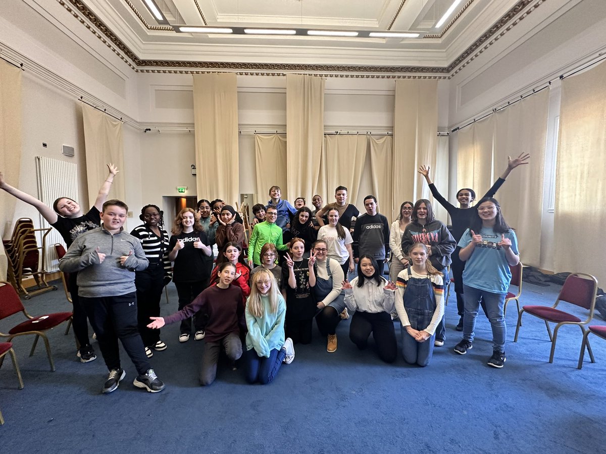 GlasgowCREATE's tweet photo. And that’s a wrap on #ComeAct for another year. Thank you to the wonderful S2/3 pupils from @allsaintsrcsec @EastbankAcademy &amp; @ndhsglasgow who took a risk, unleashed their creativity and performed their #GloriousGlasgow pieces today. https://t.co/1c4TtYXph0