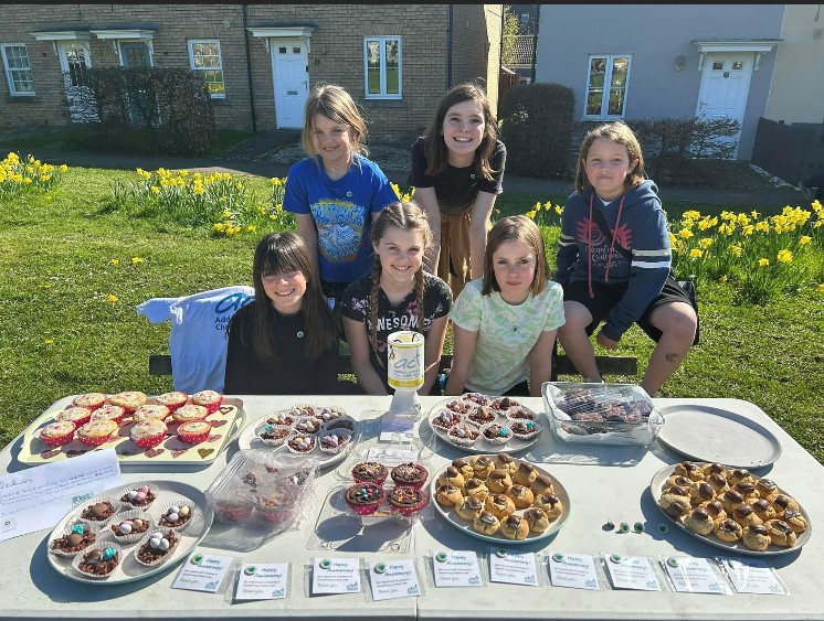 Our charity partner <a href="/CCommoditiesltd/">Cambridge Commodities</a> supports &amp; fundraises for <a href="/CUH_NHS/">Cambridge University Hospitals NHS</a>. An employees’ children &amp; friends held a cake stall sweet-talked passers-by into buying their goodies &amp; raised £95.48 for ACT! 
Thank you so much Katie, Josie, Maisie, Stella, Martha &amp; Livvy! 🙏😀