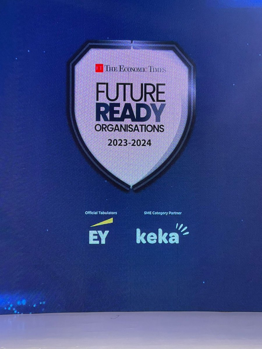 New_Street_Tech's tweet photo. Happy to be at the ET Future Ready Organizations being held in Mumbai! Insightful sessions followed by a spectacular awards night -  a wonderful experience!  

And yes, New Street was awarded as ET Future Ready Organization :)  

#fasttracktothefuture @EconomicTimes  @ETHRWorld https://t.co/Z2gjJaH2Wz