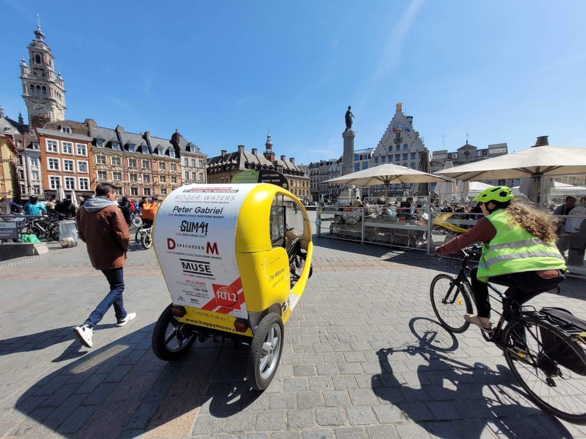 Le #taxivelo complète le schéma de #micromobilité du coeur de la #ville, #solution pour la mise en place des #zfe