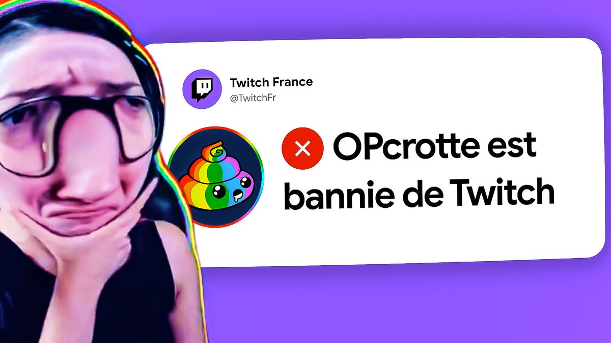 BastiUi's tweet photo. ⭕️ Nouvelle Vidéo

On débat avec @hardisk de la nouvelle vague de bannissement sur Twitch et notamment du sujet des React d'émission TV et des droits d'auteurs.

📌 https://t.co/1EFaXKcsKe

RT + Fav si tu #FreeOP 💜 @OPcrotte https://t.co/apAniLlxni