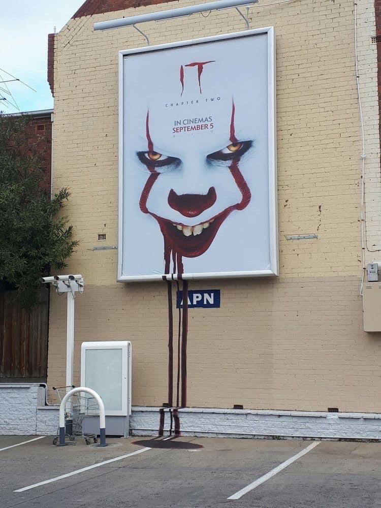 This is how you promote a movie!
#ItChapterTwo #Pennywise