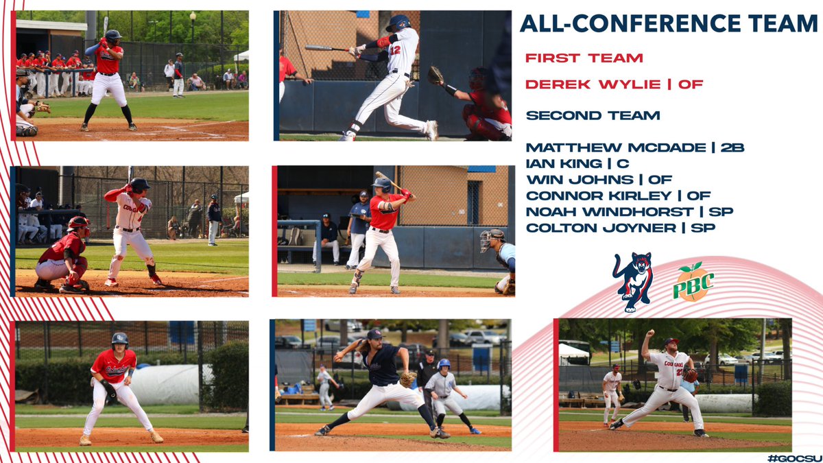 ‼️Congratulations to our baseball players who were selected for the 2023 All-Conference Teams‼️ 

#GoCSU🐾