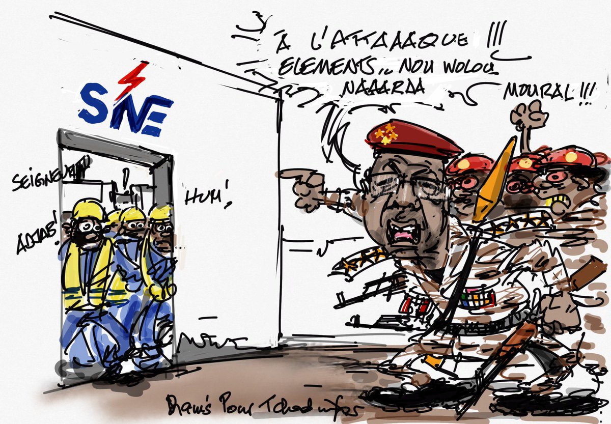 Oeil de Djams : Waline Naar fi SNE #Tchad 🇹🇩 (allumage du feu à la SNE)