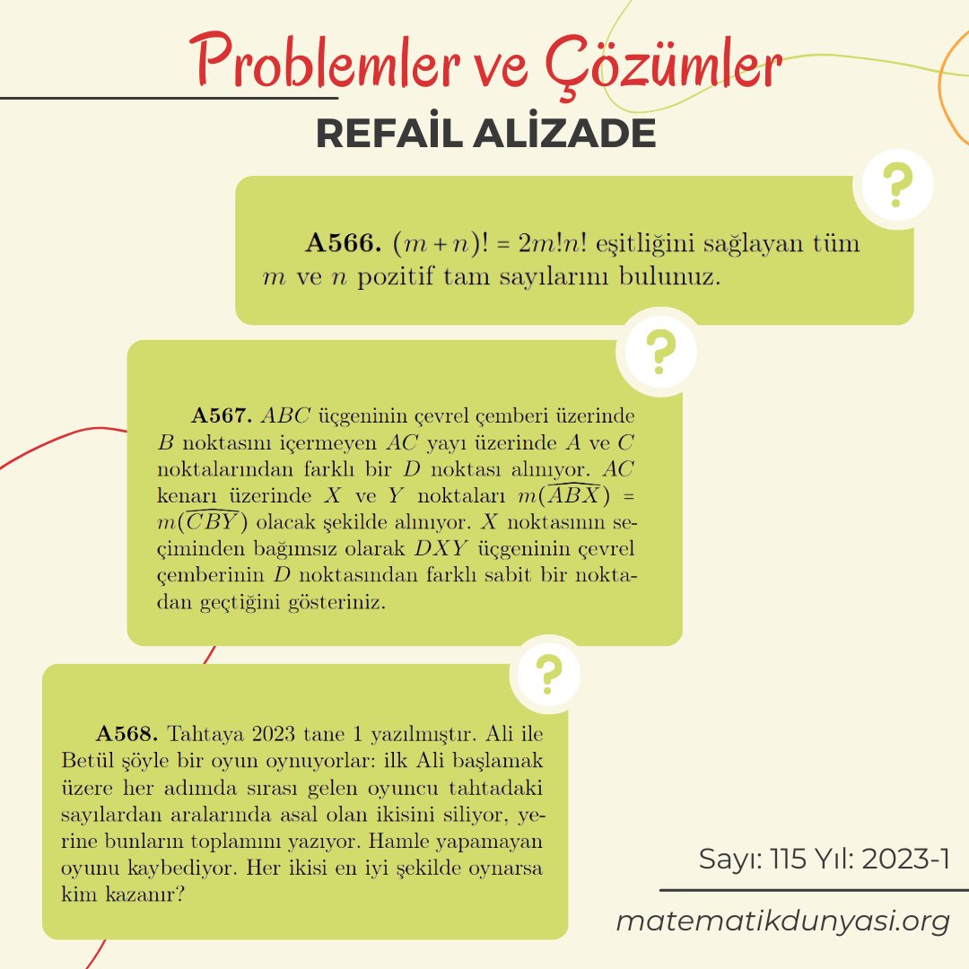 30.yıl özel sayımızdan problemler… çözümler Haziran sayımızda!