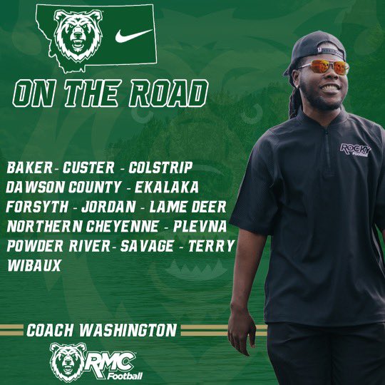 JavonWashington's tweet photo. Savage, Montana home town of Rocky alum Ryder Rice, All-American DE. . . You are the on the clock🚨‼️ #PartyAtTheQB #BearRaid https://t.co/5lNfWudH1p