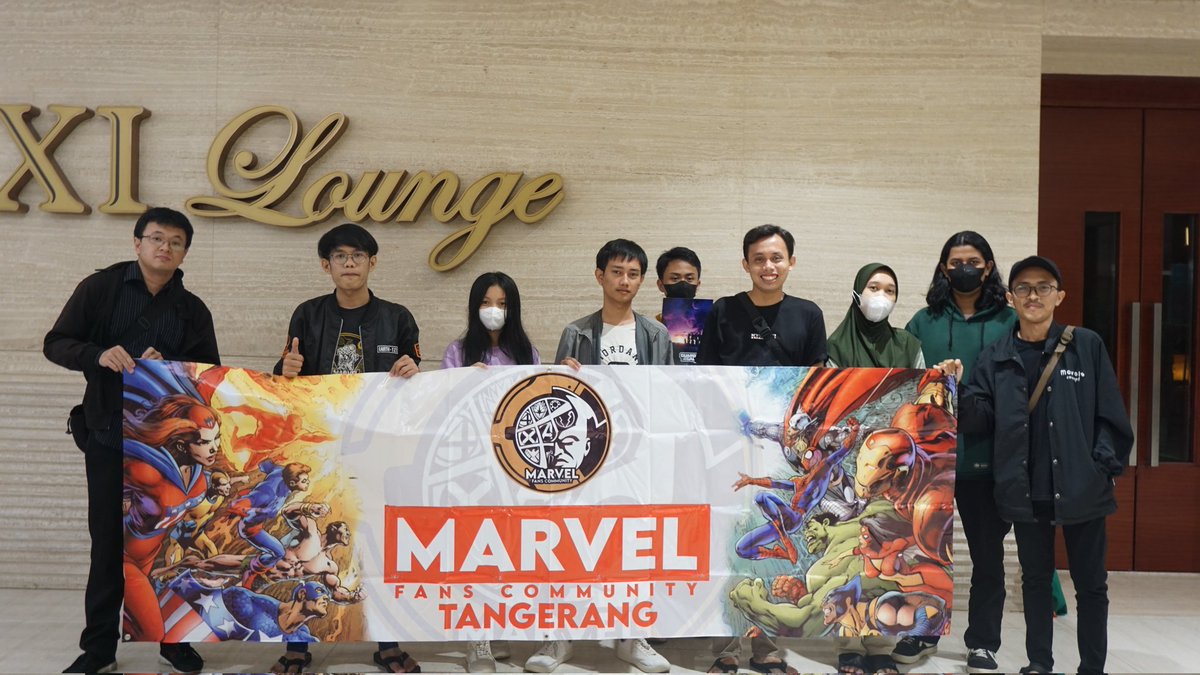 311dkand's tweet photo. Sedikit atau rame.. gas terus nobar 🥳
MFC Tangerang nonton bareng GOTG VOL 3
#guardiansofthegalaxyvol3 #mfctangerang #marvelfanscommunity https://t.co/ltVfe6vjfo