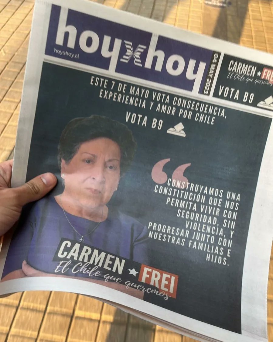 Carmen Frei #ConsejeraConstitucional tweet media
