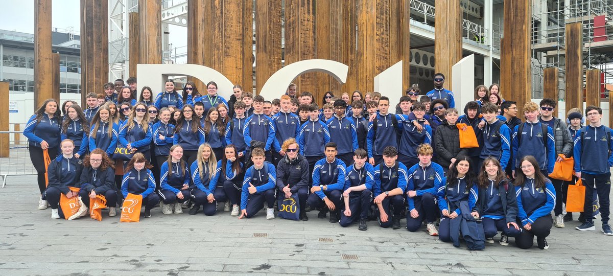 Our TY's had a fantastic day taking part in the @DCU TY Open Day today improving their college knowledge. They attended talks, went on campus tours and lots more 💙 #WeAreDCU @TYSTJRush @stjosephsrush @RoisinMcGowan42