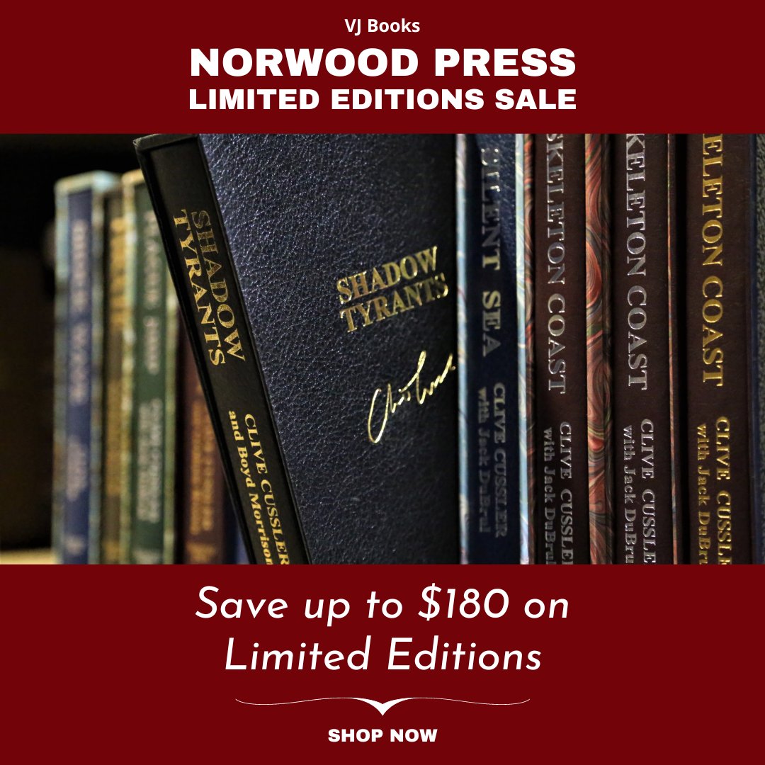 -NORWOOD PRESS LIMITED EDITION SALE-

These wonderful keepsake books are on sale for a steal of a price.

⭐ NUMBERED EDITIONS - $69.99* Save $110 each!
⭐ LETTERED EDITIONS - $99.99* Save $180 each!

Click the link below to start your order today!
vjbooks.com/Limited-Editio…