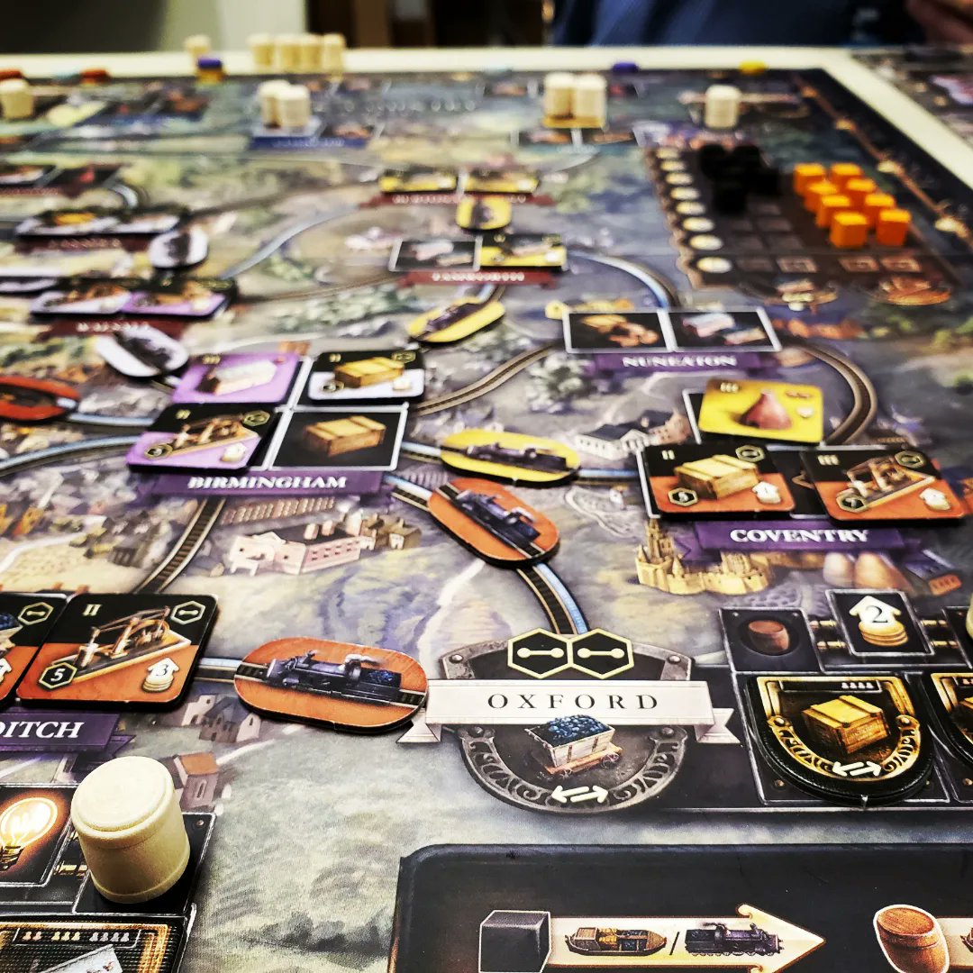 #PPCON2023 Who doesn't love a good Brass from <a href="/roxleygames/">Roxley</a> ?! A euro classic! #boardgamegeek #boardgamegeekcommunity #boardgames #juegodemesa #strategygames #eurogames #bgg #boardgame #topgames