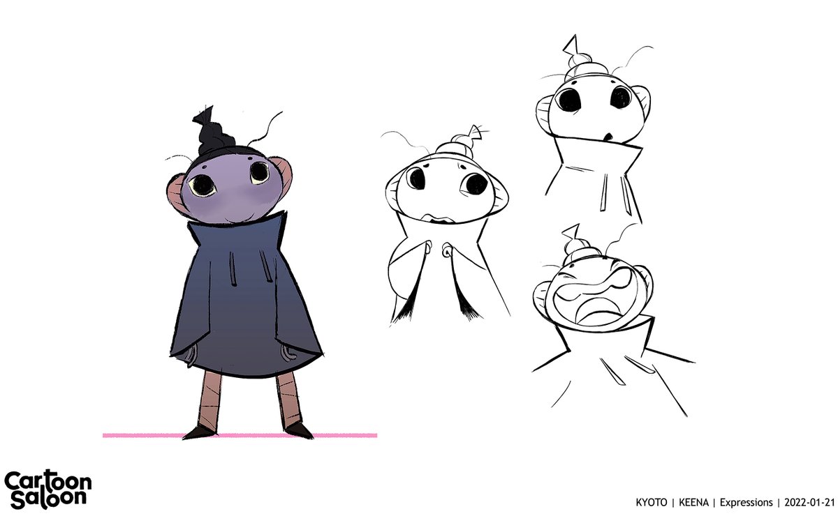 Concept art and characters from Cartoon Saloon's "Screecher's Reach." Plus a great picture of Paul Young and his team visiting Skywalker Ranch.