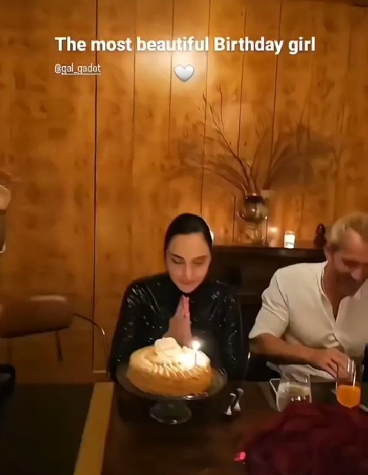 Gal Gadot Bless you Happy Birthday 